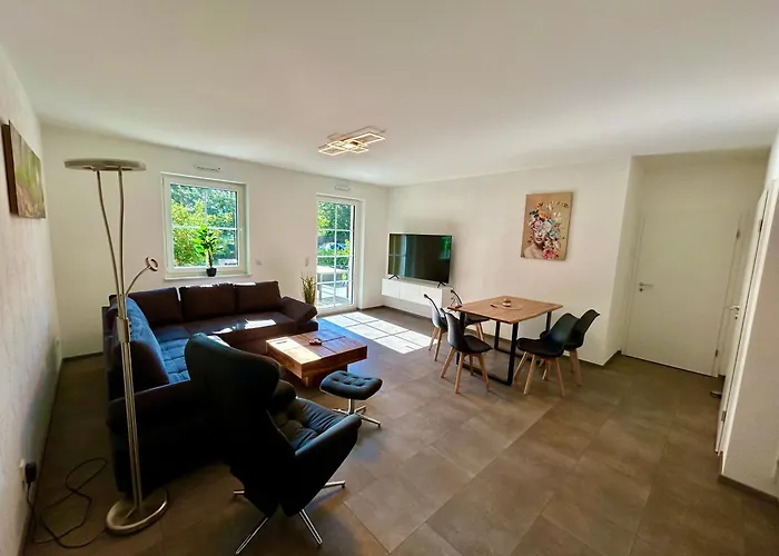 Ferienapartment Mit Garten Im Gruenen Apartamento