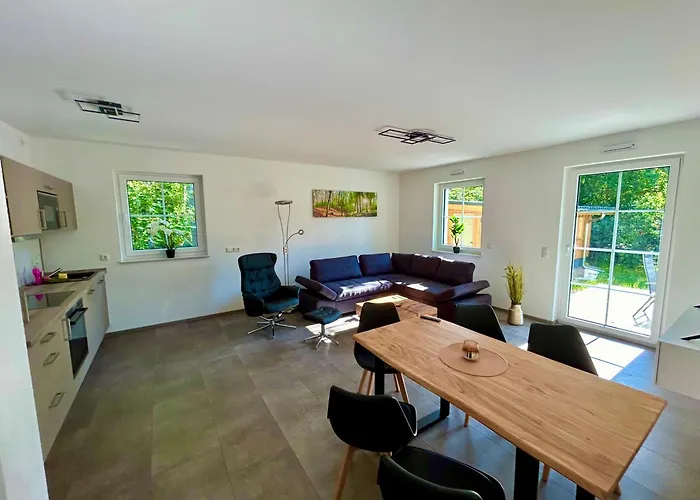 Ferienapartment Mit Garten Im Gruenen Apartamento *